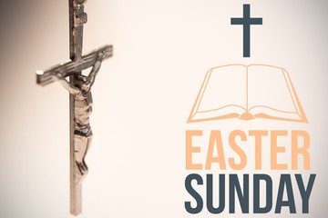 Composite image of easter sunday logo