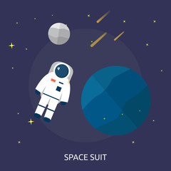 Space Suit Conceptual Design © Graphiqa-Stock
