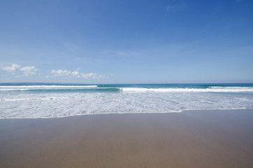 Fototapeta na wymiar バリ島のビーチ