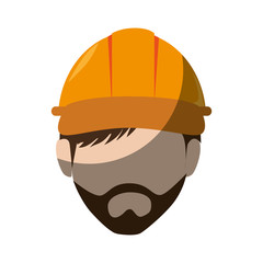 worker with helmet avatar