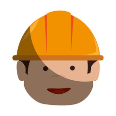worker with helmet avatar