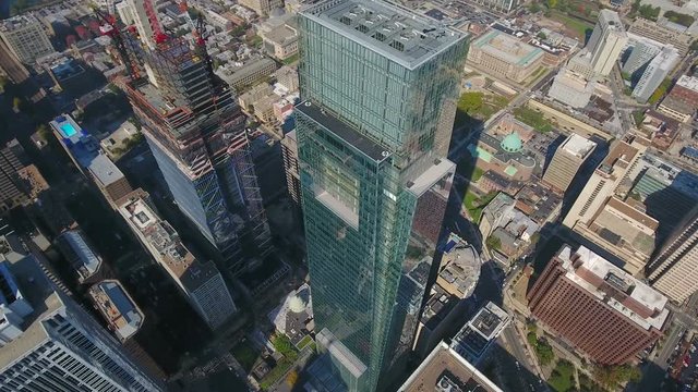 Aerial Pennsylvania Philadelphia September 2016 4K