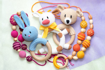 homemade amigurumi toys for toddlers.