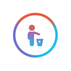 Three-Color Line App Icon