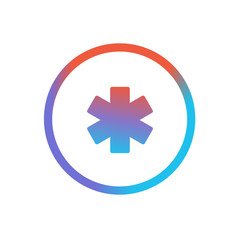 Three-Color Line App Icon