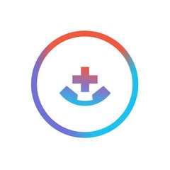 Three-Color Line App Icon