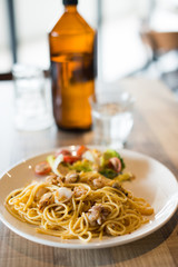 seafood spaghetti