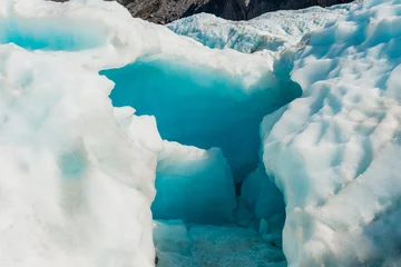 Foto op Plexiglas Gletsjers Fox-gletsjers Zuidelijk eiland, Nieuw-Zeeland