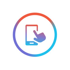 Three-Color Line App Icon