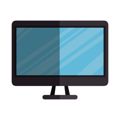 Fototapeta premium computer desktop with template icon