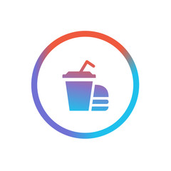 Line App Design Three Colors