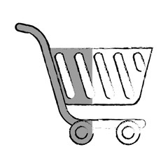 shopping cart isolated icon