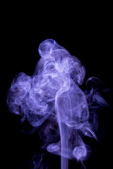 abstract smoke on dark background