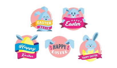 Cute Happy Easter Set