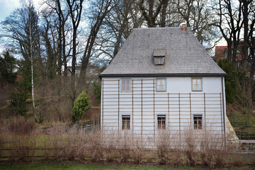 Obraz premium Gartenhaus von Goethe in Weimar