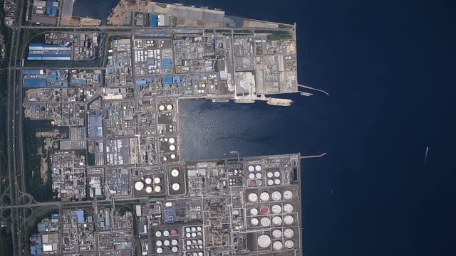 京葉コンビナート／Aerial view