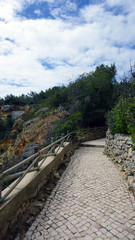 rocks of marinha beach