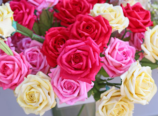 artificial roses flowers