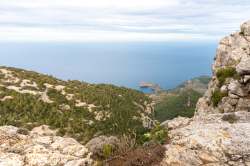 Fototapeta na wymiar Sierra de Tramuntana landscape, Mallorca. Spain