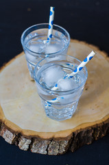 Water with ice