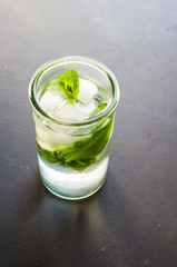 Water with ice