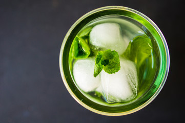 Water with ice