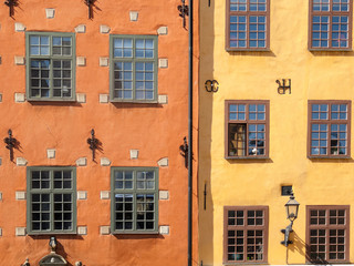 Gamla Stan Vielle ville dans les rue de Stockholm 