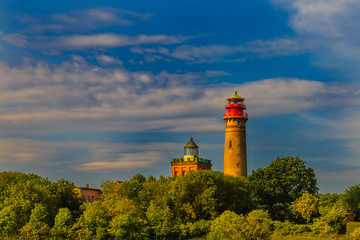 Fototapeta na wymiar Leuchtturm rügen 