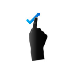 Duo Tone Icon - Gesture