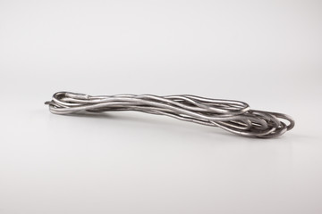 Naklejka premium Solder and rosin are used for soldering
