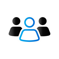 Duo Tone Icon - Teamwork