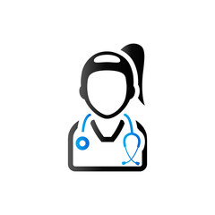 Duo Tone Icon - Doctor
