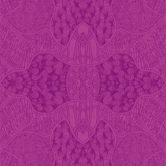 Abstract seamless background of doodle hand drawn lines. Colorful pattern.