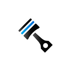 Duo Tone Icon - PIston