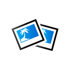 Duo Tone Icon - Photos