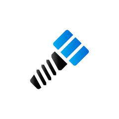 Duo Tone Icon - Screw