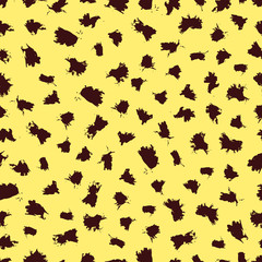 Leopard seamless pattern.