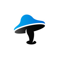 Duo Tone Icon - Mushroom