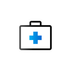 Duo Tone Icon - Medical case