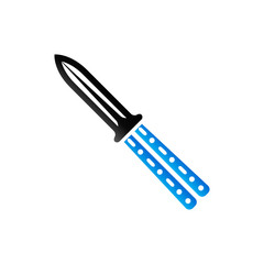 Duo Tone Icon - Knife
