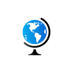 Duo Tone Icon - Globe