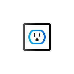 Duo Tone Icon - Electrical outlet