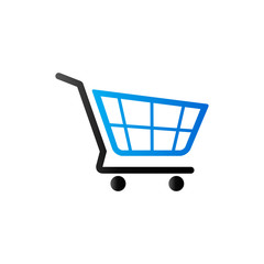 Duo Tone Icon - Shopping cart