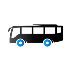 Duo Tone Icon - Bus