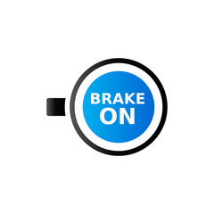 Duo Tone Icon - Race brake sign