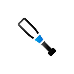 Duo Tone Icon - Baseball bat