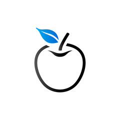 Duo Tone Icon - Apple