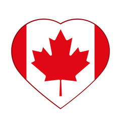 canadian flag, red maple leaf badge