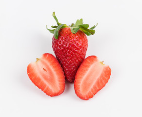 Fresh delicious red Strawberry fruits