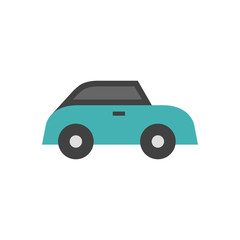 Flat icon - Wedding Car